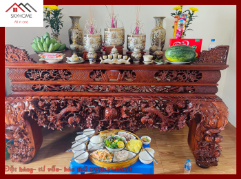 Không gian phòng thờ riêng biệt để thờ gia tiên